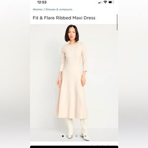 Old Navy winter maxi